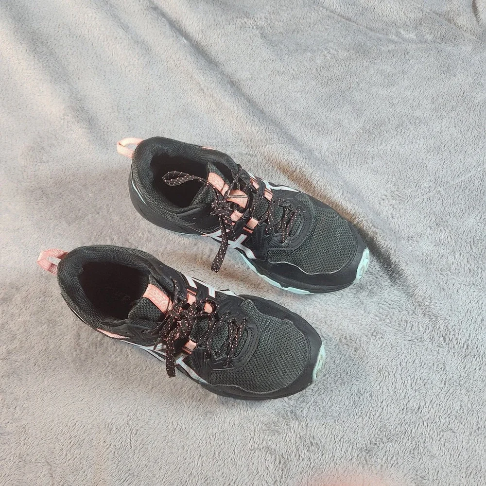 Asics Shoes‎ Womens 10 Wide Black Gel Venture 8 Trail Running Sneakers 1012A706